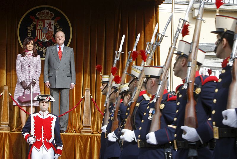 CRISTINA FERNÁNDEZ- SE REÚNE CON EL REY