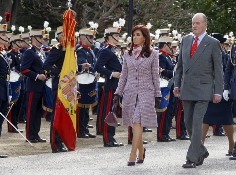 CRISTINA FERNÁNDEZ- SE REÚNE CON EL REY 