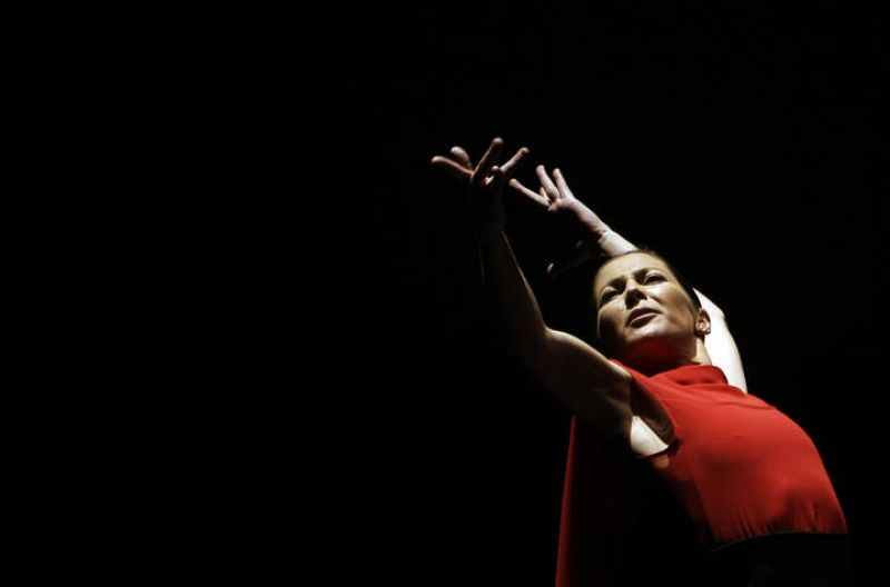 La bailaora española ha recorrido media España presentado su espectáculo. 