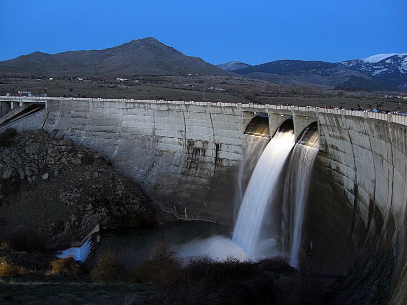 Embalse de El Pontón, Segovia.(16/02/09)