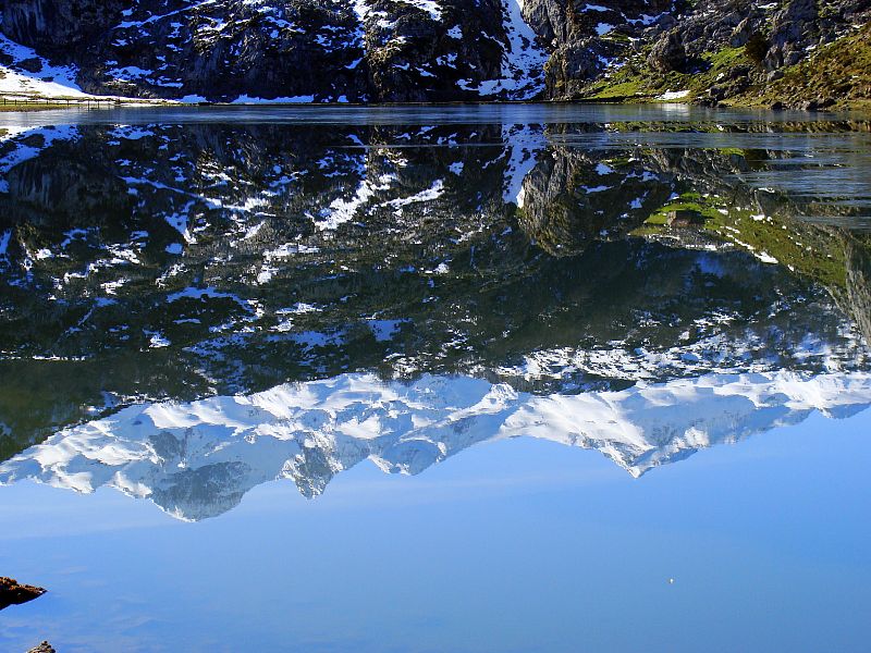 Lago de Ercina, Asturias. 17/02/2009