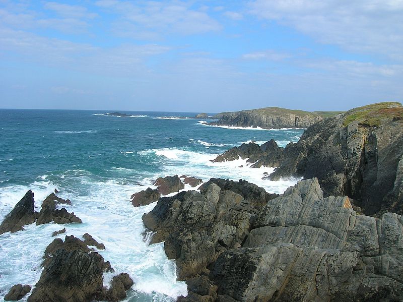 Costa occidental de Puerto de Vega, Asturias.(17/02/09)