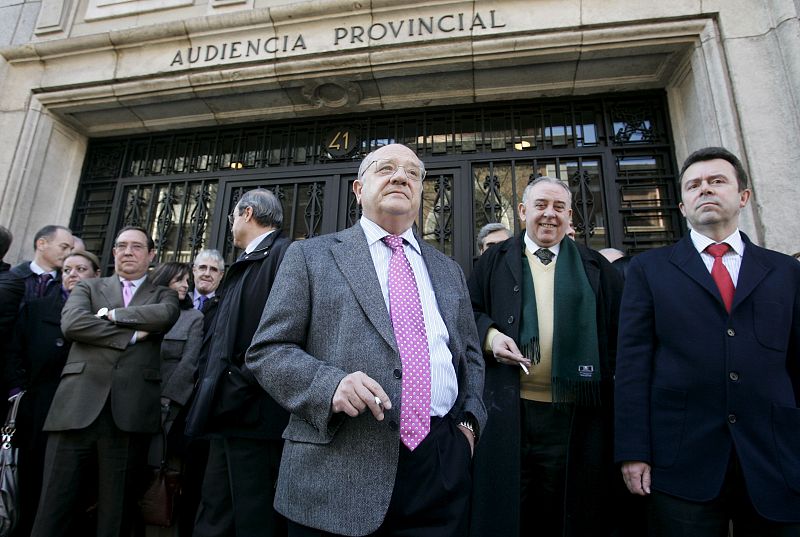 Concentración en la Audiencia Provincial de Madrid