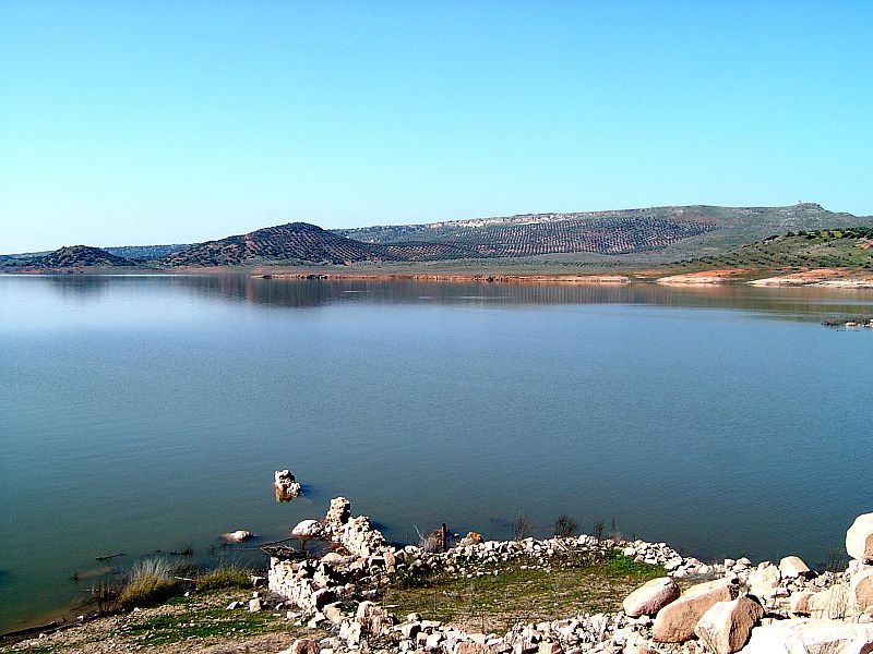 Embalse de Giribaile en Úbeda, Jaén.(18/02/09)