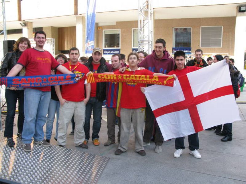 Todo está preparado para animar y ser el sexto jugador.  