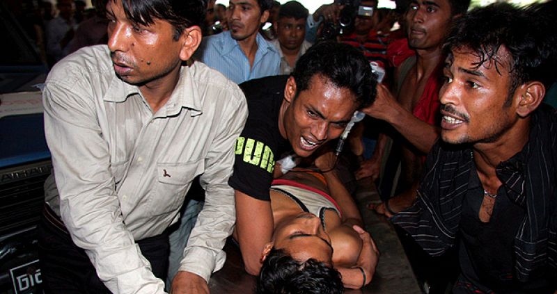 MOTÍN DE SOLDADOS EN DACCA