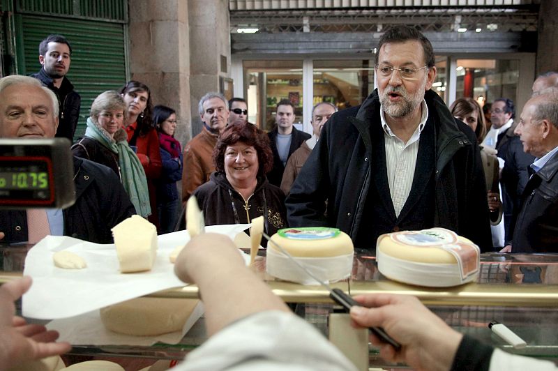 Rajoy, de cata de quesos