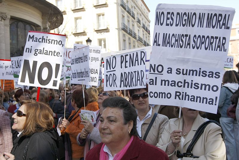 MANIFESTACIÓN CON MOTIVO DEL DÍA INTERNACIONAL DE LA MUJER