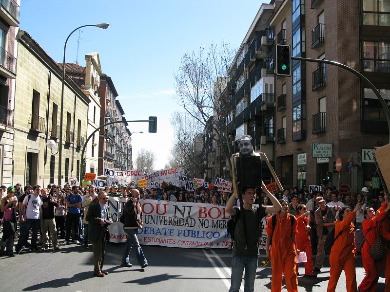 Varios miles de personas en la manifestación