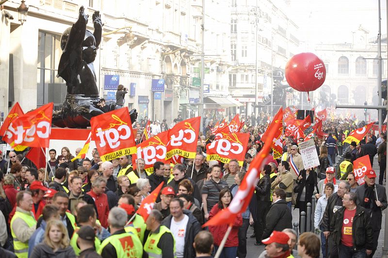 Manifestación en Lille