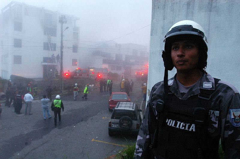 Accidente aéreo en Quito