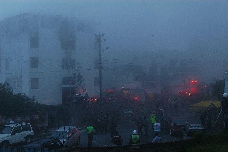 Accidente aéreo en Quito