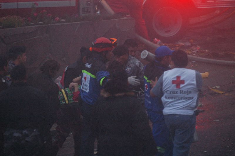 Accidente aéreo en Quito