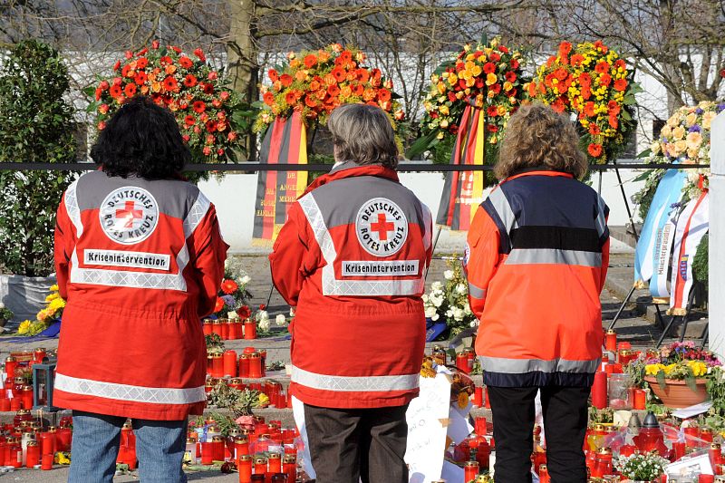 CONMEMORACIÓN DEL TIROTEO EN UNA ESCUELA DE WINNENDEN