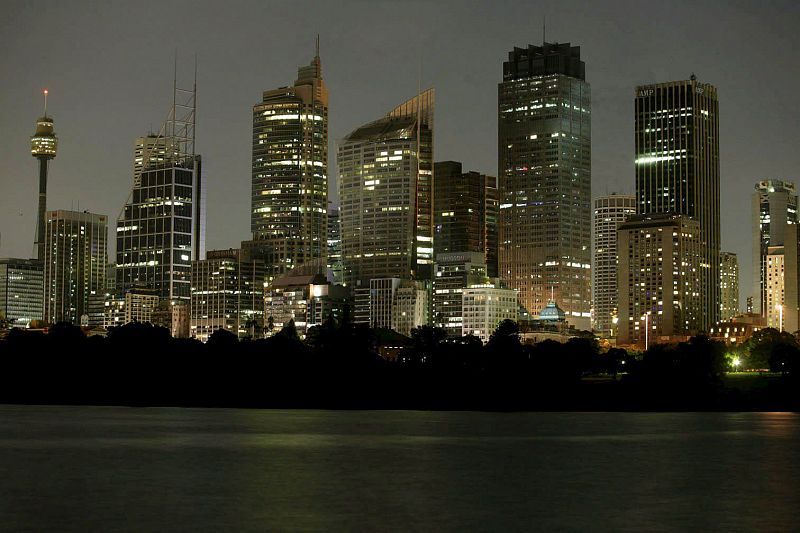 LA "HORA DE LA TIERRA" EN SYDNEY, AUSTRALIA