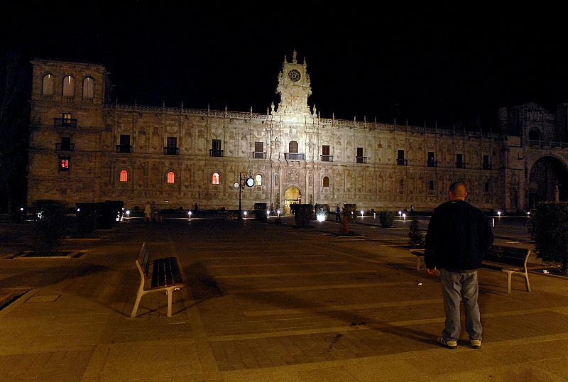 APAGÓN EN EL PARADOR SAN MARCOS DE LEÓN