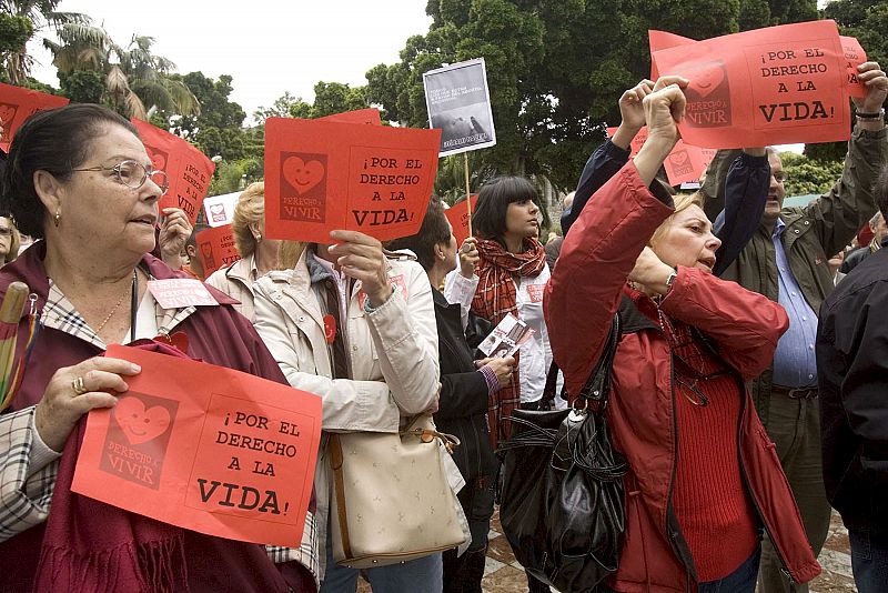 MANIFESTACIÓN CONTRA LEY ABORTO