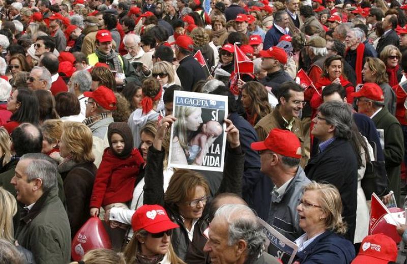 MANIFESTACIÓN CONTRA LEY ABORTO