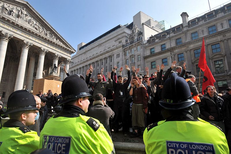 PROTESTAS CONTRA LA CUMBRE DEL G-20 EN LONDRES