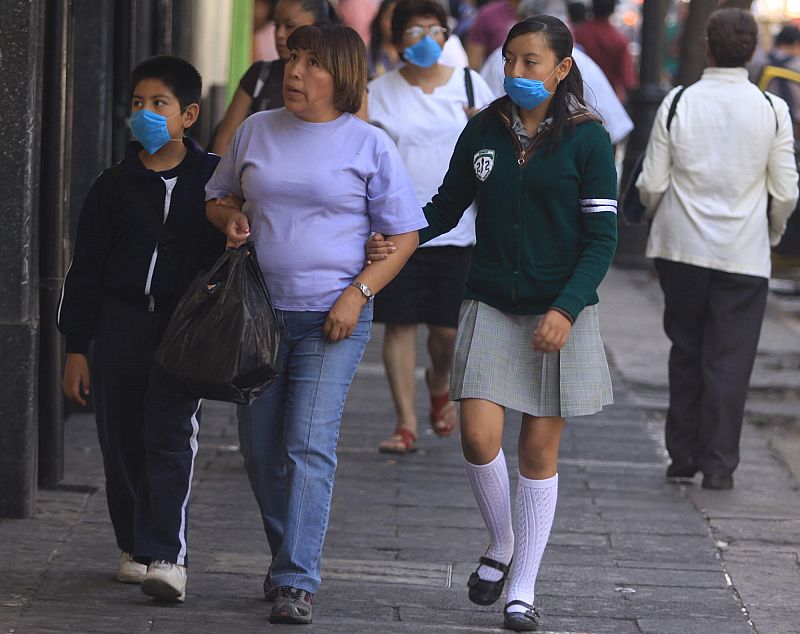 Brote de gripe en México