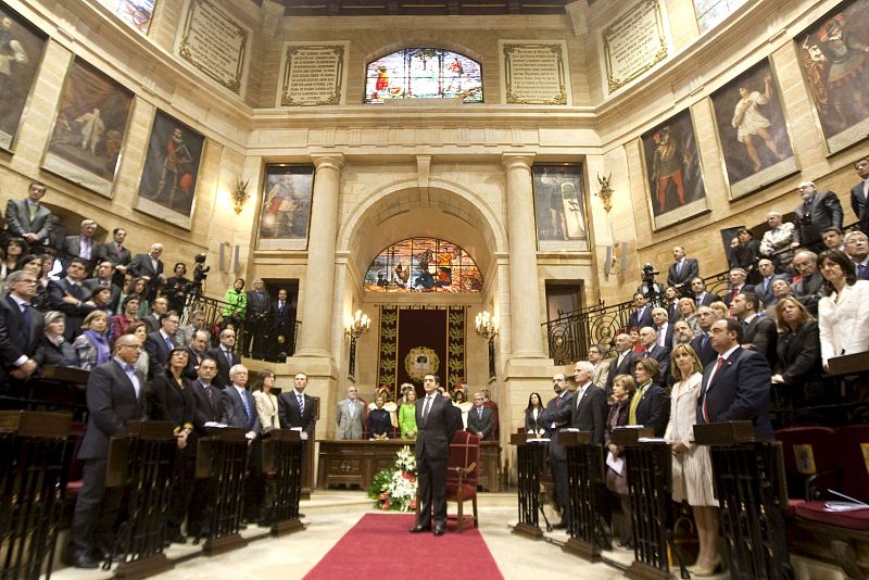 Toma de posesión de López