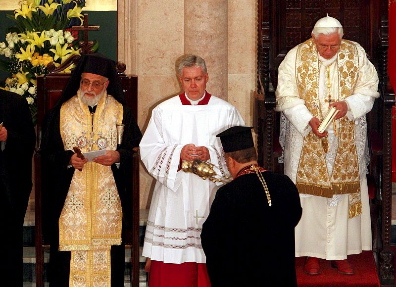 El Papa Benedicto XVI visita Tierra Santa