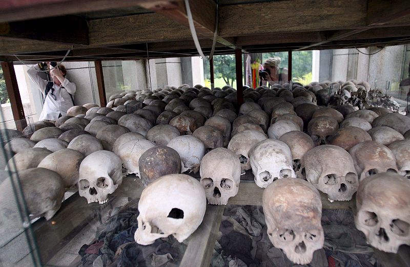 Craneos en Camboya