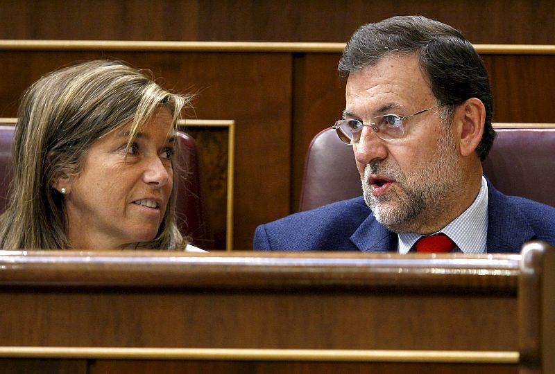 Rajoy y Ana Mato