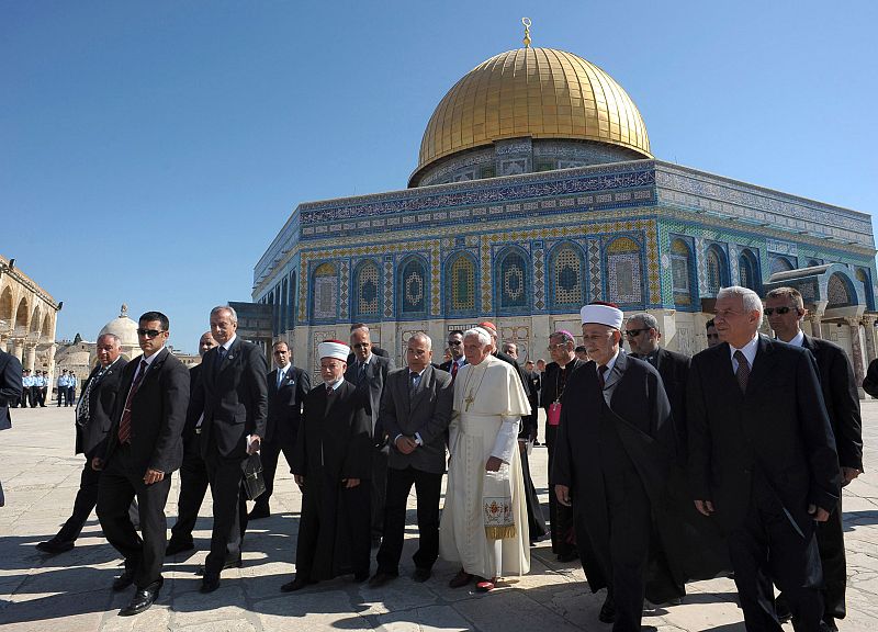 El Papa llega a Palestina