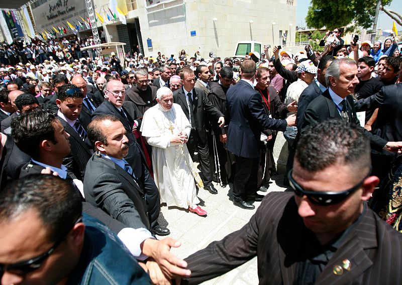 El Papa llega a Palestina