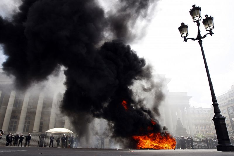 Manifestación en Paris