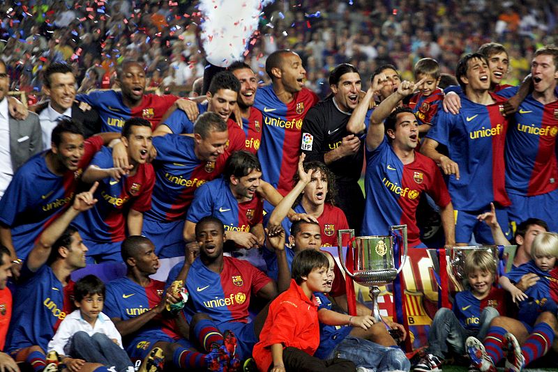 CELEBRACIÓN TÍTULO DE LIGA FC BARCELONA