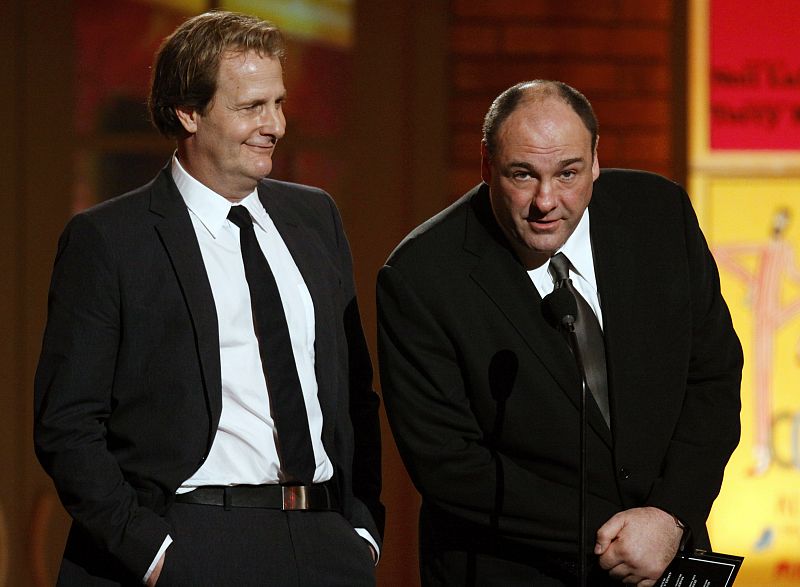 Jeff Daniels y James Gandolfini