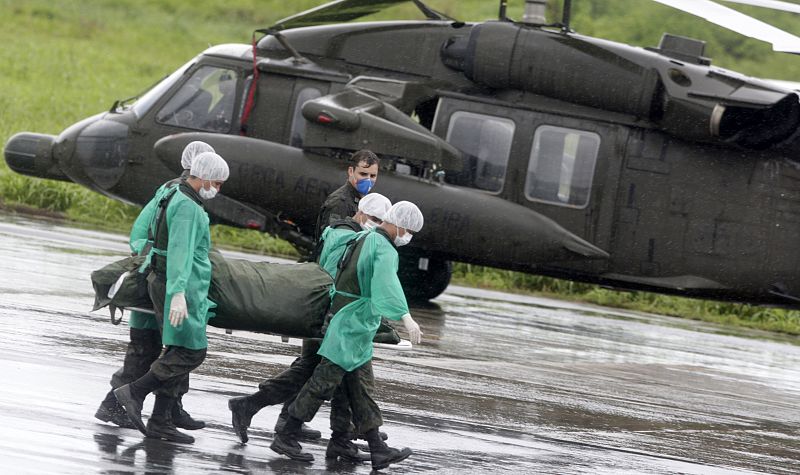 Los miembros de las Fuerzas Aéreas brasileñas