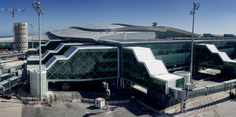 Inauguración de la nueva terminal T-1 de El Prat