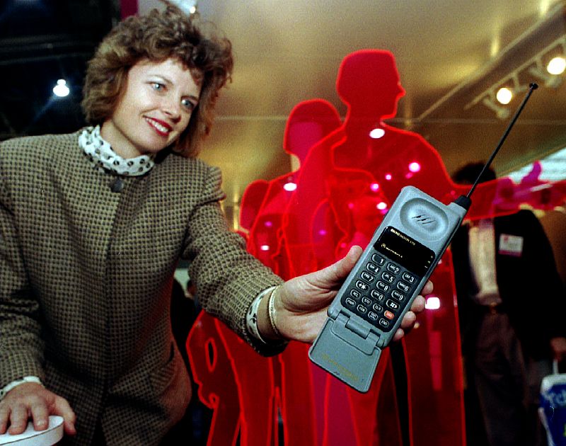 Este móvil era la última tendencia en 1994.