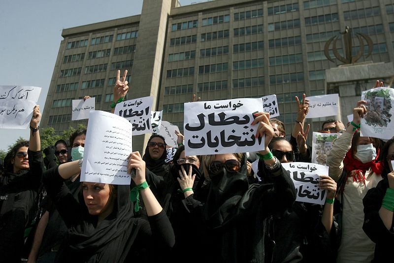 PROTESTAS EN TEHERÁN, IRÁN