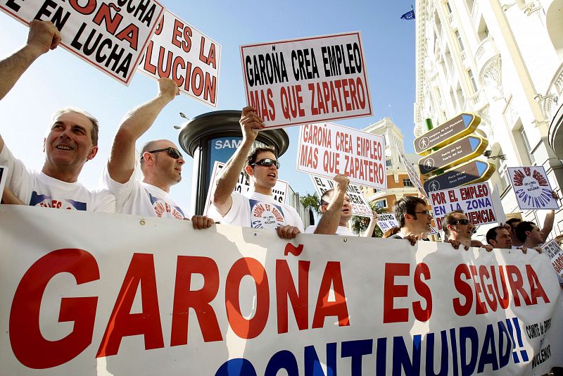 CONCENTRACION FRENTE AL CONGRESO DE LOS DIPUTADOS