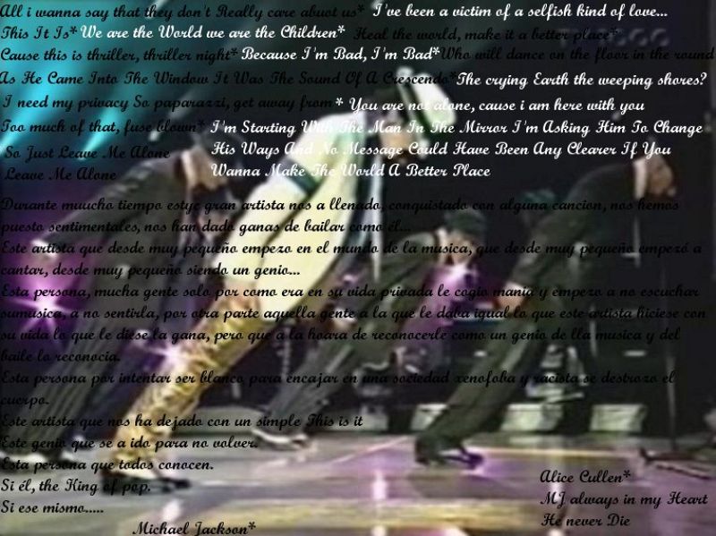 Rebeca nos envía un montaje con letras de sus canciones