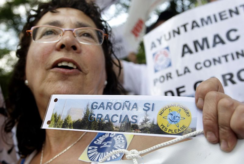 Protesta por el cierre de Garoña