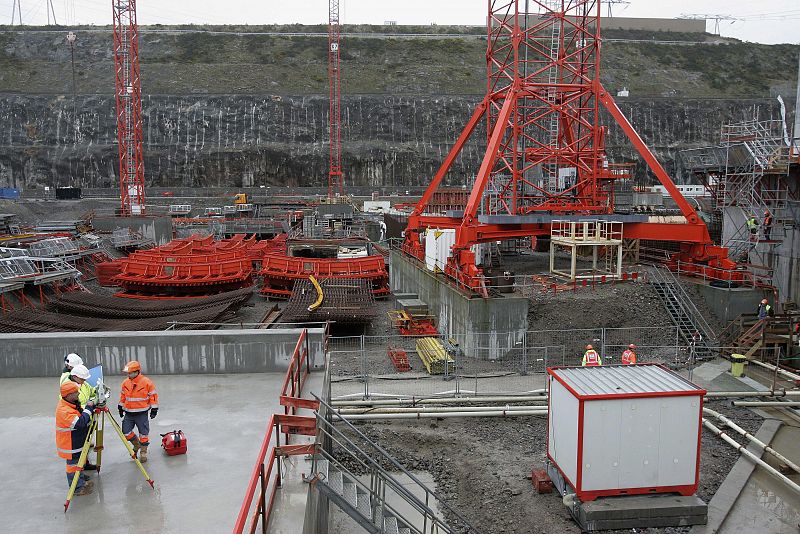 En construcción el tercer reactor de la central nuclear de Flamanville