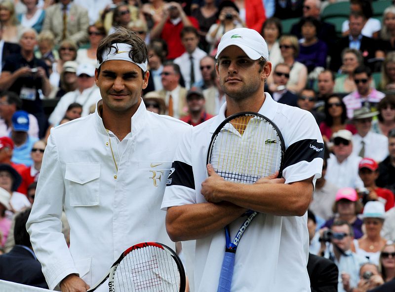 Roger Federer y Andy Roddick han disputado la tercera final de Wimbledon entre ambos.