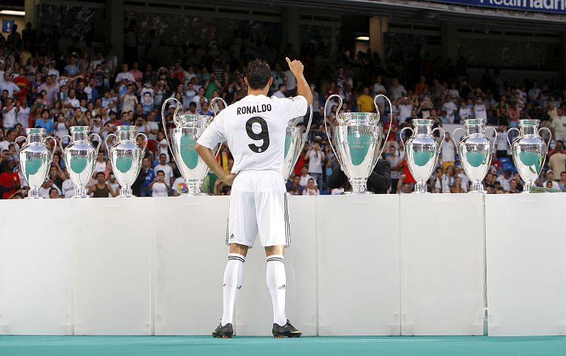 PRESENTACIÓN DE CRISTIANO RONALDO EN BERNABÉU
