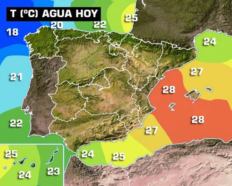 El mar mediterráneo es el motor de los 10 tornados en Oliva.