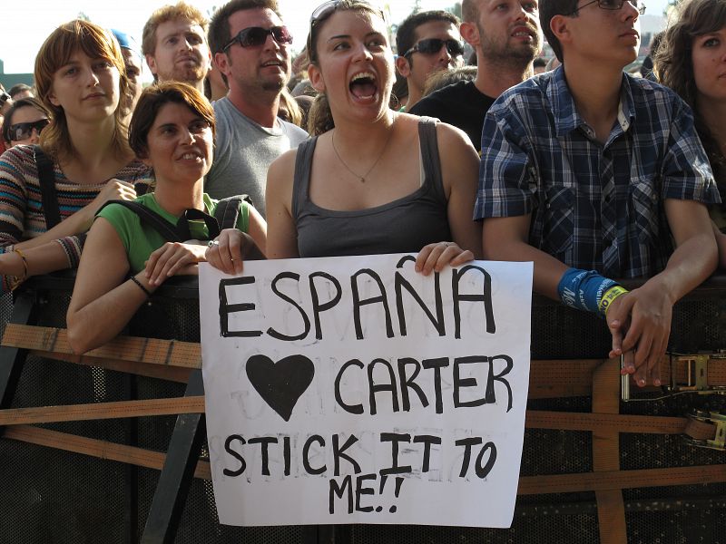 Pancarta para Carter