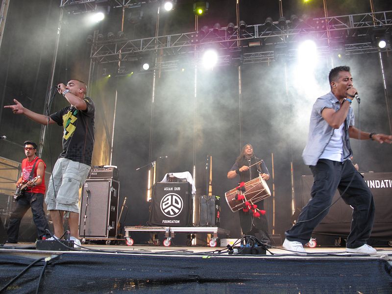 Asian Dub Foundation en Bilbao BBK Live 2009