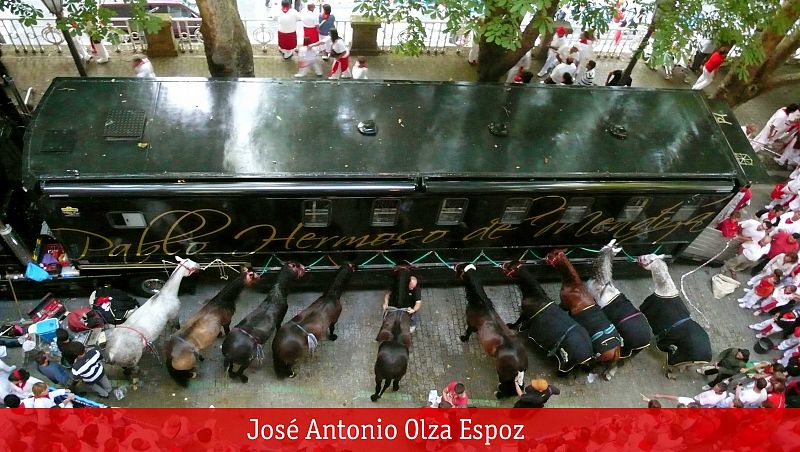 Caballos en San Fermín