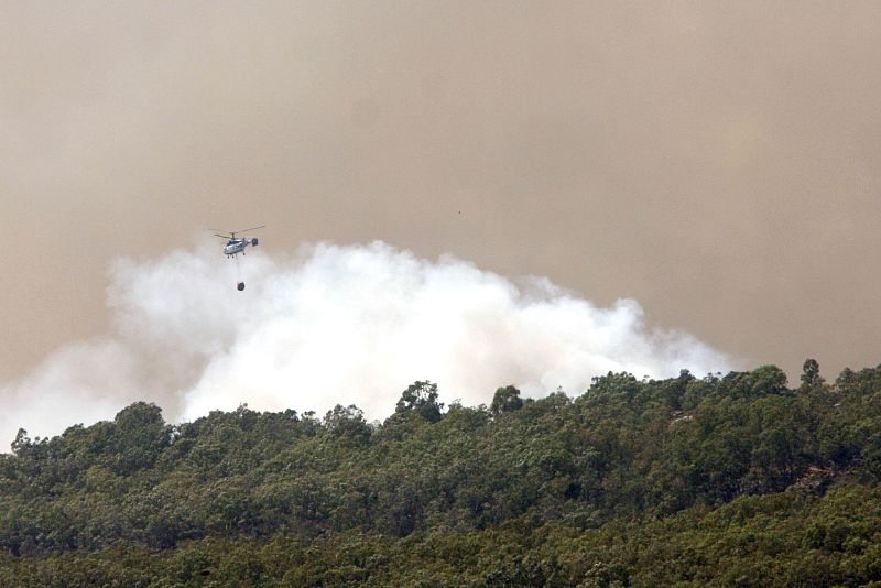 INCENDIO EN ALGECIRAS