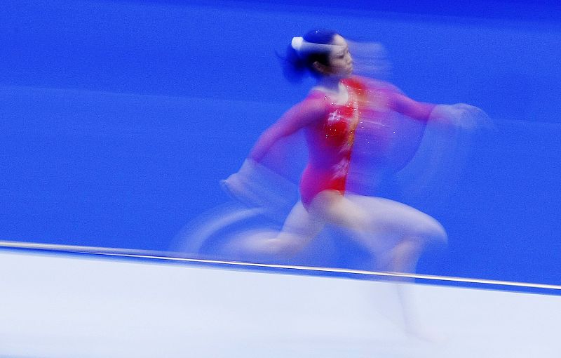 La gimnasta japonesa Koko Tsurumi