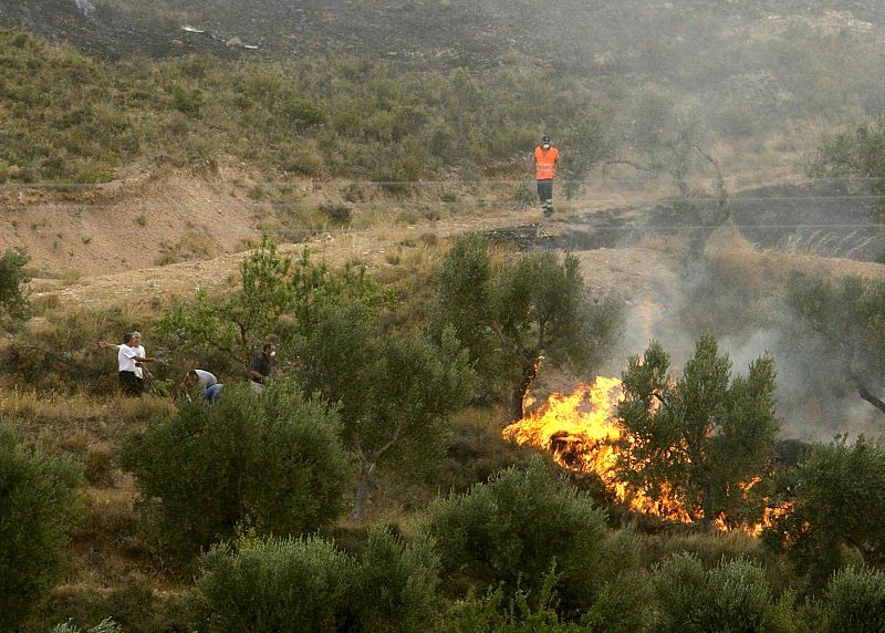 INCENDIO EN TERUEL